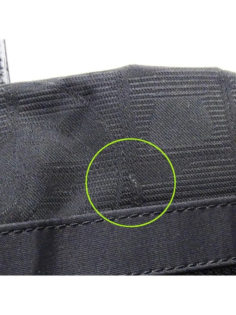 Chanel Tote Nylon New Travel MM Black Gold Hand Everyday Use Logo